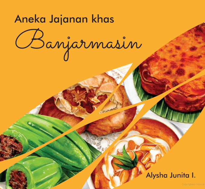 Buku Ilustrasi Aneka Jajanan Khas Banjarmasin